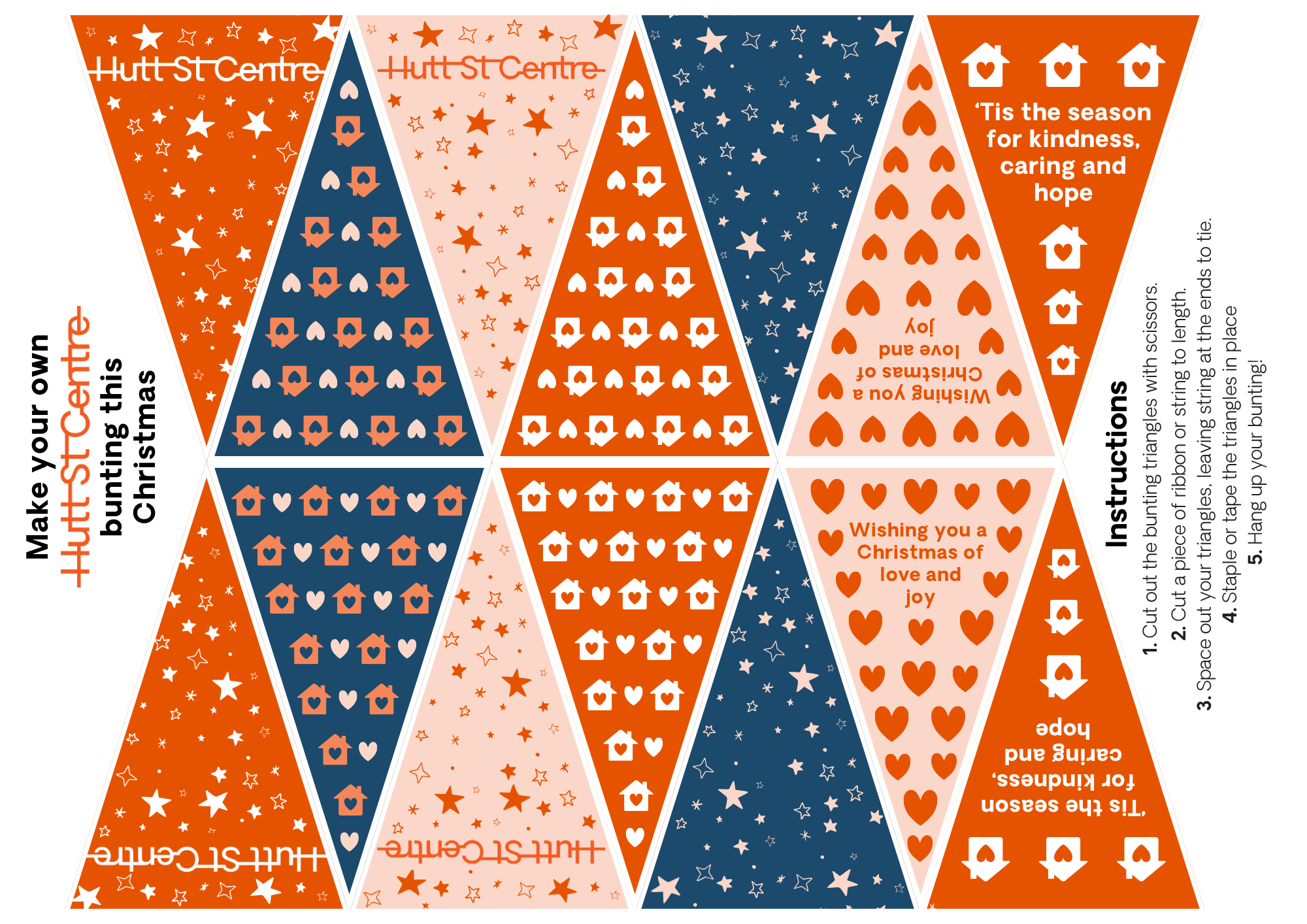 Christmas bunting